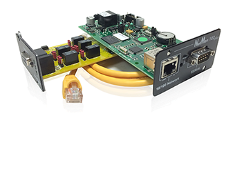 UPS power cable coiled