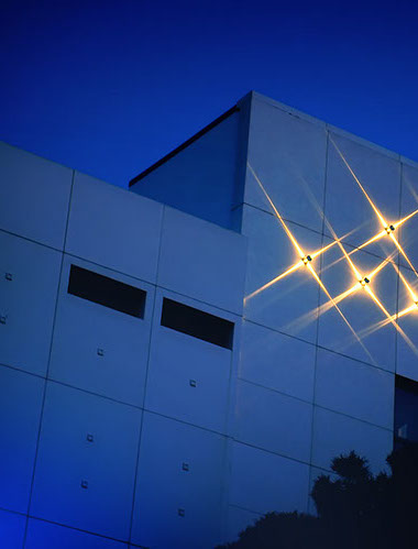 Building showing example of emergency building lights that could benefit from Enhanced Power Services Ltd